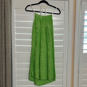 Green Swim Halter Coverup